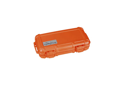 Cigar Caddy UMIDIFICATORE DA VIAGGIO 5 SIGARI  ORANGE