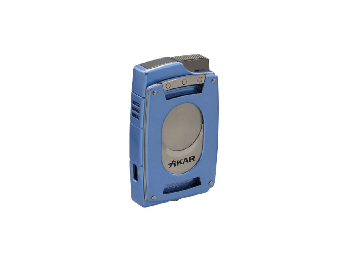 Xikar SET ACCENDINO / TAGLIASIGARI ULTRA-MAG SET (907BL) Blue