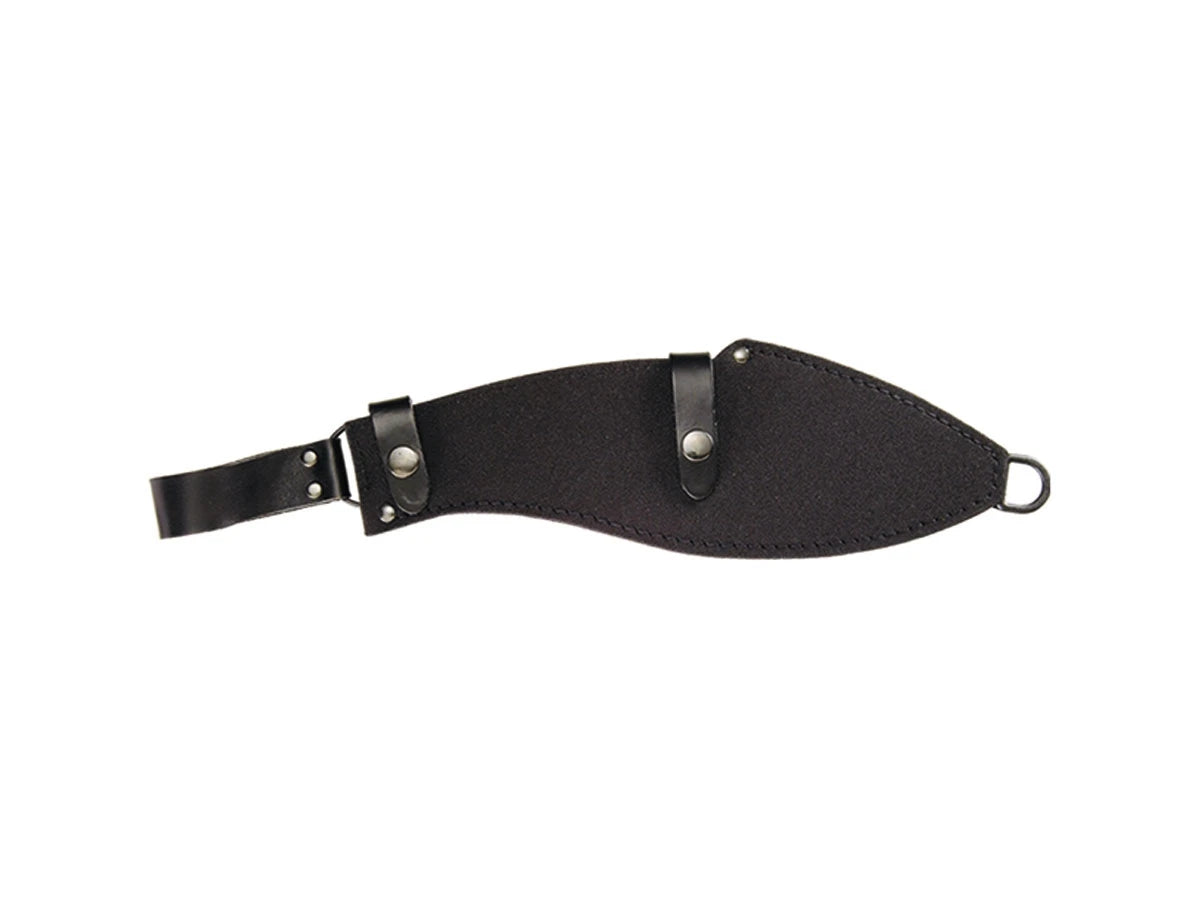 Ka-Bar Kukri Machete 1249 dettaglio lama kukri Carbon Steel manico TPR fodero Cordura