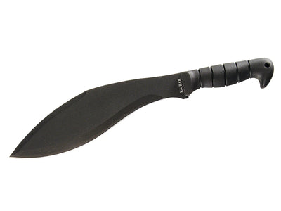 Ka-Bar Kukri Machete 1249 lama kukri 1085 Carbon Steel 29,2 cm manico TPR 43,2 cm 590 gr fodero cuoio Cordura - vista principale