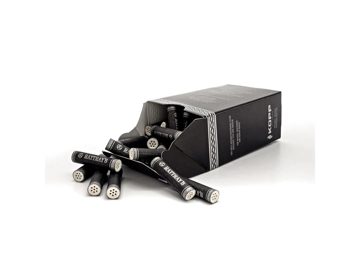 Rattray's MC BLACK FILTRO X PIPA CARBONE ATTIVO 9 mm 50 pz (50100)