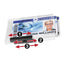 Portabadge PushBox Trio - 3 tessere inseribili - 5,4 x 8,7 cm - Durable - conf. 10 pezzi