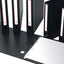 Portatabulati KM UNI - con custodia - 12"x28 cm - dorso 5 cm - nero - Rexel