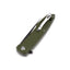 QSP Phoenix G-10 QS108-B Green – dettaglio manico G-10 verde e lama D2