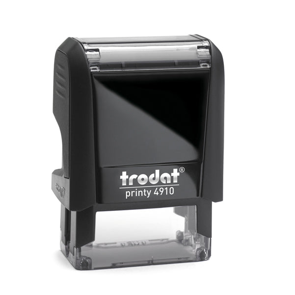 Timbro Original Printy 4.0 4910 - personalizzabile - 26 x 10 mm - 3 righe - autoinchiostrante - Trodat