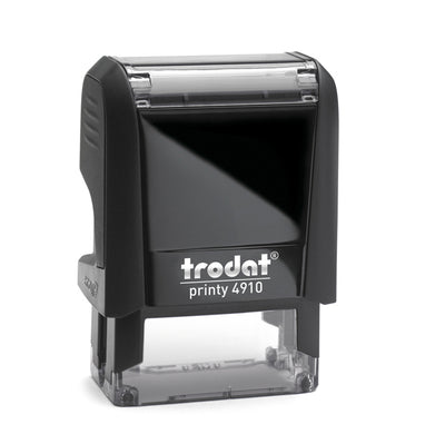 Timbro Original Printy 4.0 4910 - personalizzabile - 26 x 10 mm - 3 righe - autoinchiostrante - Trodat