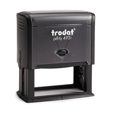 Timbro Original Printy 4931 - personalizzabile - 70 x 30 mm - 7 righe - autoinchiostrante - Trodat
