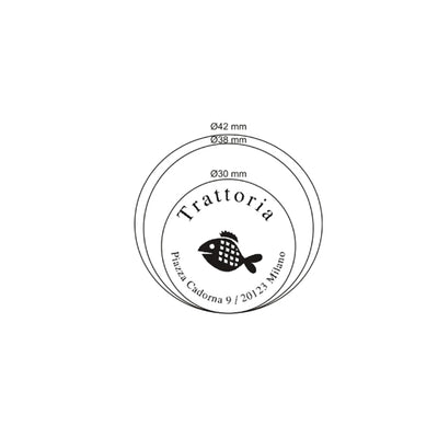 Timbro Original Printy 4630 - diametro 30 mm - Trodat