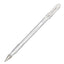 Penna a sfera gel con cappuccio Uni Ball Signo M120 - punta 0,7mm - bianco - Uni Mitsubishi