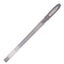 Penna a sfera gel con cappuccio Uni Ball Signo M120  - punta 0,8mm  - argento - Uni Mitsubishi