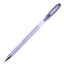Penna a sfera gel con cappuccio Uni Ball Signo M120  - punta 0,8mm  - argento - Uni Mitsubishi