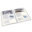 Portalistini personalizzabile - 22x30 cm - 50 buste antiriflesso - trasparente - Esselte