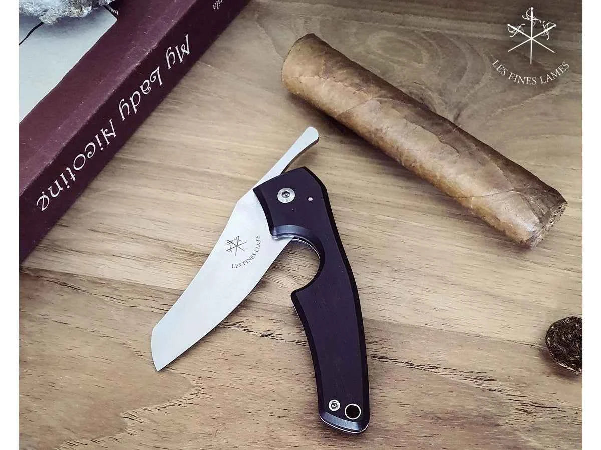 Les Fines Lames TAGLIASIGARI LE PETIT COMPASS-CUBA EBONY
