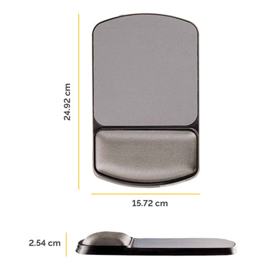 Mousepad con poggiapolsi in gel - regolabile - Fellowes