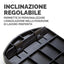 Poggiapolsi da tastiera - gel - regolabile - Fellowes