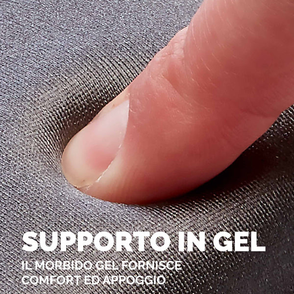 Poggiapolsi da tastiera - gel - regolabile - Fellowes