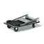 Carrello portatutto PZS250 - pieghevole - portata max 300 kg - 91 x 61 x 87 cm - grigio/nero - Serena Group