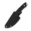Dettaglio lama 10Cr15MoV QSP Tiny Tot 8,9 cm 4,2 mm 192 g Kydex