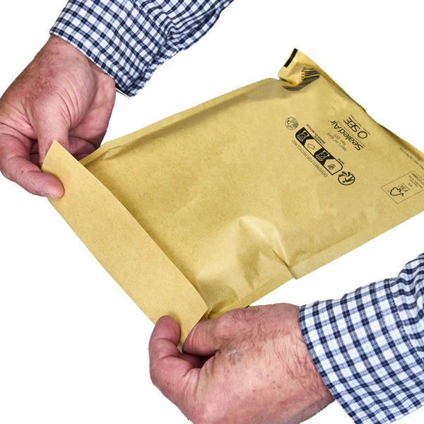 Busta imbottita Mail Lite Gold - D (18 x 26 cm) - avana - Sealed Air - conf. risparmio da 100 pezzi
