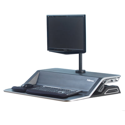 Postazione di lavoro Sit Stand Lotus - nero - Fellowes