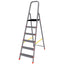 Scala domestica Stella Basic - 6 gradini - alluminio - Marchetti