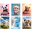 Maxiquaderno Cute fantasia - A4 - rigo di 3a - 40+2 fogli - 80gr - BM