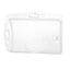 Portabadge rigido - 5,4 x 8,7 cm - trasparente - Durable - conf. 10 pezzi