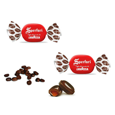 Sperlari Caramelle Dure al Caffè Lavazza con Morbido Ripieno Senza Glutine 3 kg - 1000 Pezzi