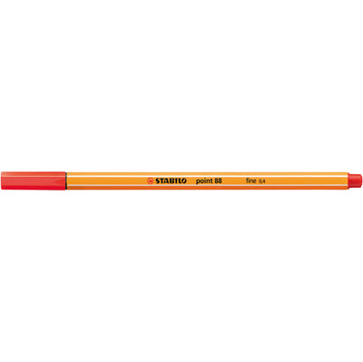 Fineliner Point 88 - tratto 0,4 mm  - rosso chiaro 48 - Stabilo