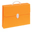 Valigetta Polionda Fluo - 28x39cm - dorso 8cm - colori assortiti - Favorit