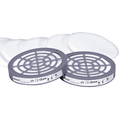Kit 2 filtri P2 per semimaschera M6400 - Deltaplus