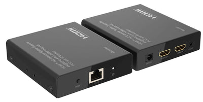 Kit TX-RX Extender HDMI, 70MT UTP, 4K@60Hz HDR, Loop-out