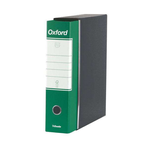 Registratore Essentials G72 - dorso 5 cm - commerciale 23 x 30 cm - verde - Esselte