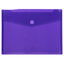 Busta a tasca con chiusura in velcro - PPL - 24 x 32 cm - colori assortiti - Exacompta