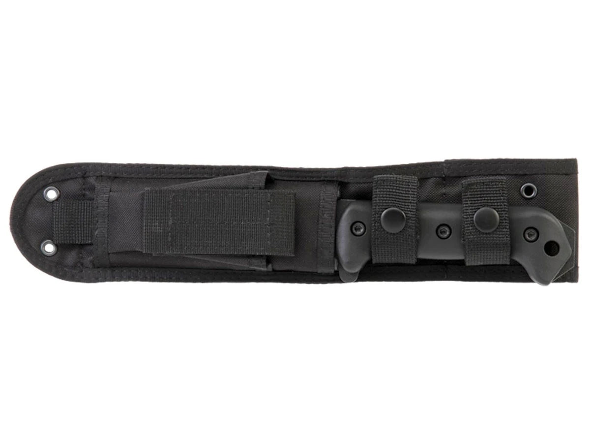 Ka-Bar BK22 Becker Companion - dettaglio lama e fodero Heavy-Duty Polyester