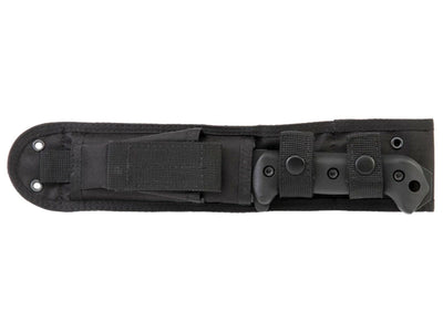 Ka-Bar BK22 Becker Companion - dettaglio lama e fodero Heavy-Duty Polyester