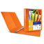 Raccoglitore personalizzabile Myto TI - 22 x 30 cm - 4 anelli a D 17 mm - dorso 2,5 cm - arancio - Sei Rota