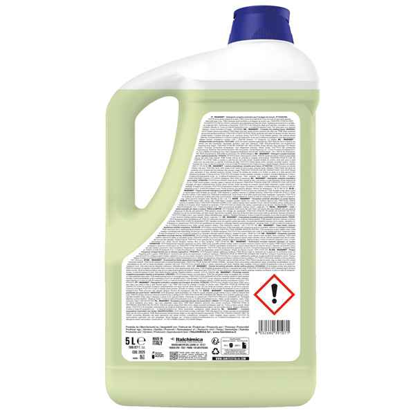 Detersivo liquido Lavatrice Washdet Muschio  Bianco- 5 L - Sanitec