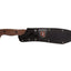 Outdoor Edge Saberback Bowie dettaglio lama Carbon Steel manico TPR gommato