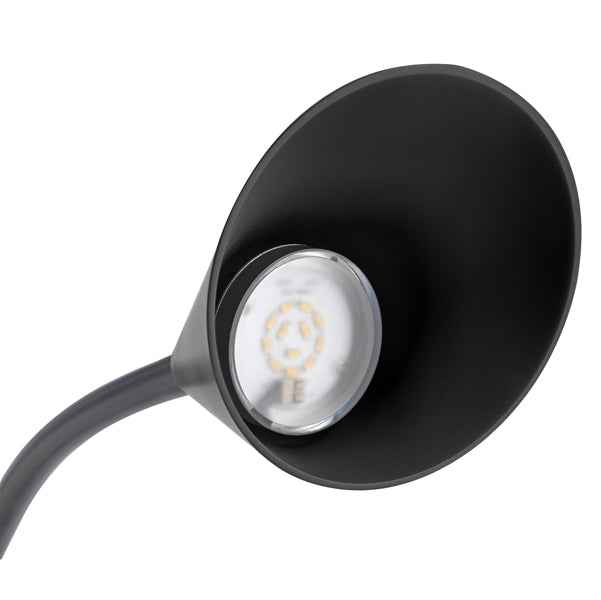 Lampada da tavolo Sol - a led - 4 W - nero - Unilux