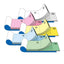 Blocco numerato (1/100) - colori assortiti - 13 x 6 cm - BM