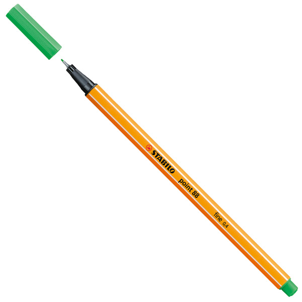 Fineliner Point 88 - tratto 0,4 mm - colori assortiti pastel - Stabilo - conf. 8 pezzi