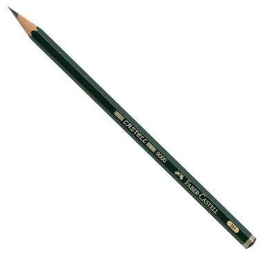Matita in grafite Castell 9000 - gradazione 3H - esagonale - Faber-Castell