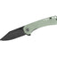 Coltello EDC QSP Kestrel G-10 14C28N black stonewash giada QS145-B2