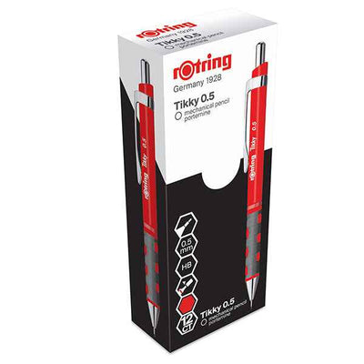 Portamine Tikky - mina 0,5mm - fusto rosso - Rotring