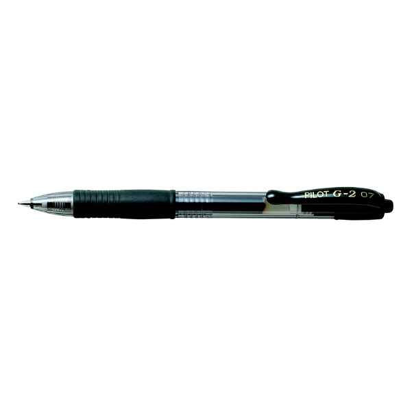 Roller gel a scatto G 2 - punta 0,7mm  - nero - Pilot - conf. 16 + 4 pezzi