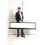 Schermo di proiezione su treppiede - 150 x 150 cm - bianco - Bi-Office