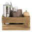 Scatola portamenù/accessori a cassetta - 11,6 x 24 x 14,2 cm - Securit