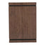 Portamenù Tablet con elastici - 32 x 22 cm - legno di noce - Securit