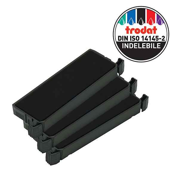 Tampone di ricambio 6/4817 - nero - Trodat - conf. 3 pezzi